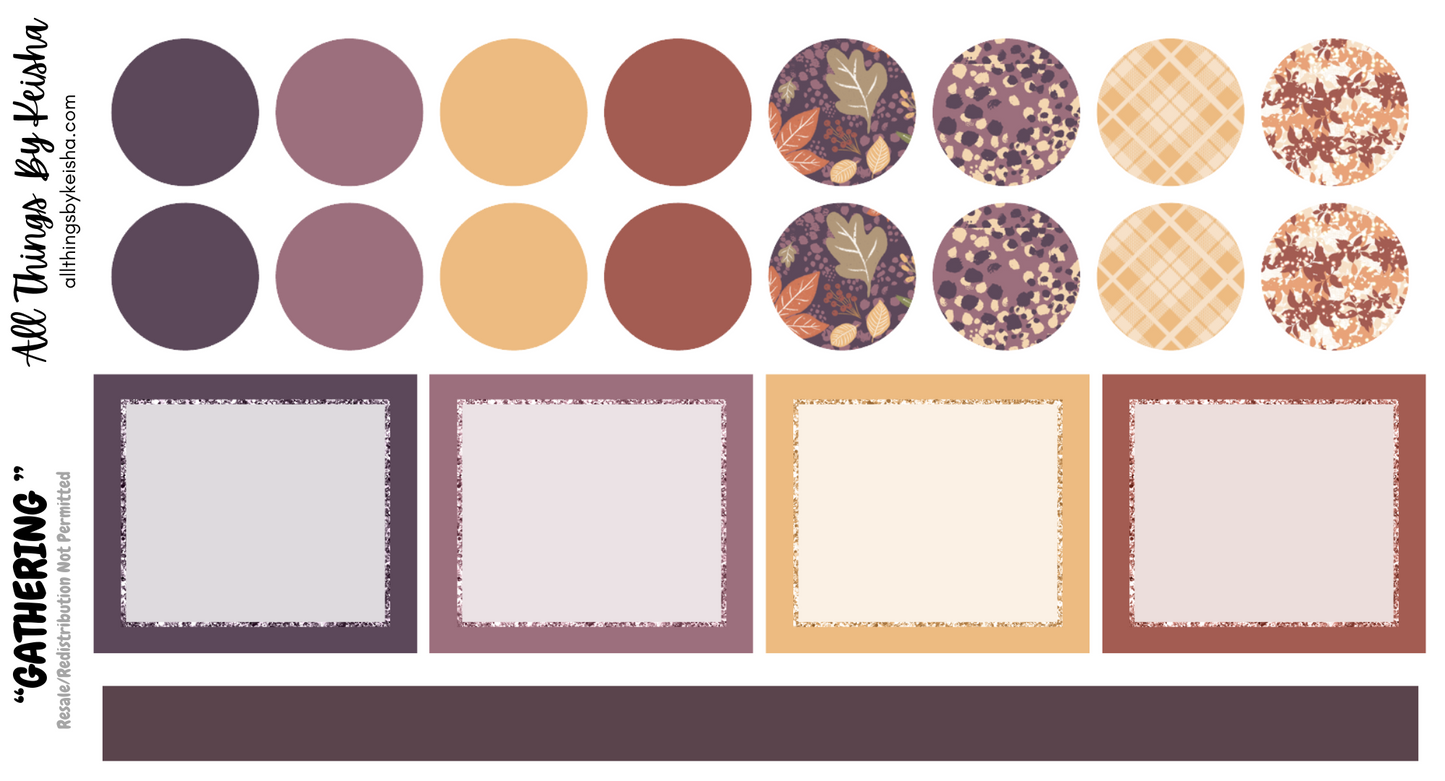 GATHERING MONTHLY KIT