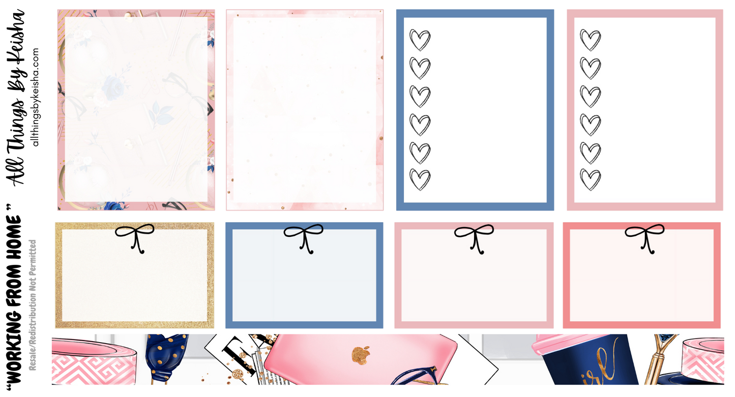 WORK FROM HOME WEEKLY KIT