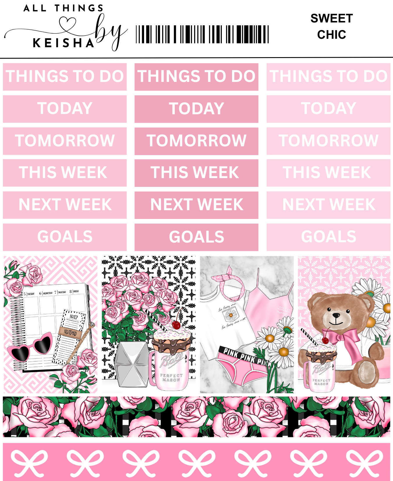 SWEET CHIC WEEKLY KIT