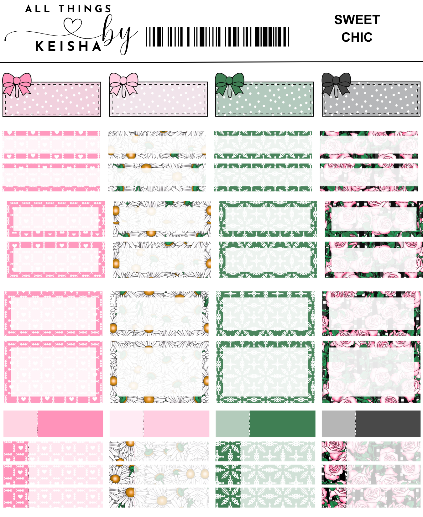 SWEET CHIC WEEKLY KIT