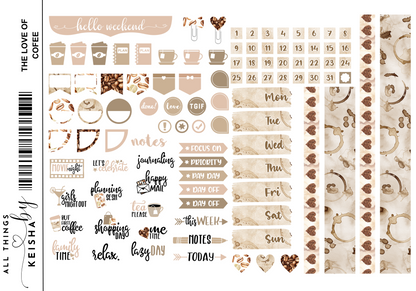 THE LOVE OF COFFEE WEEKLY KIT