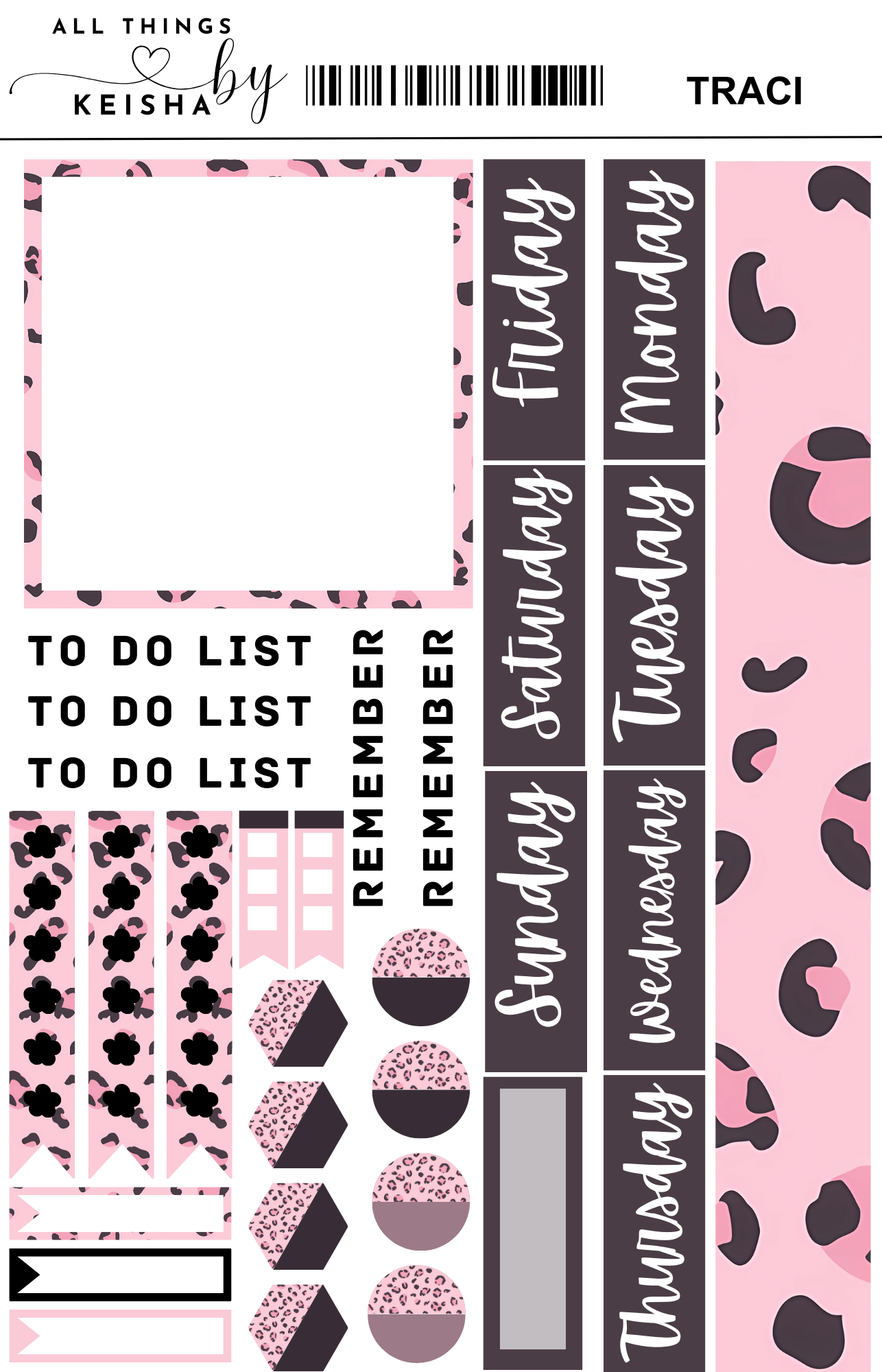 TRACI/WANDA 2- PAGE KITS