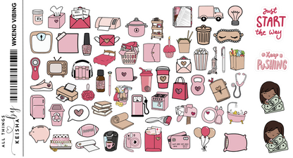 WEEKEND VIBING WEEKLY KIT