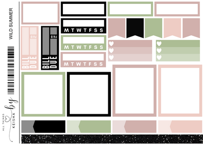 WILD SUMMER WEEKLY KIT