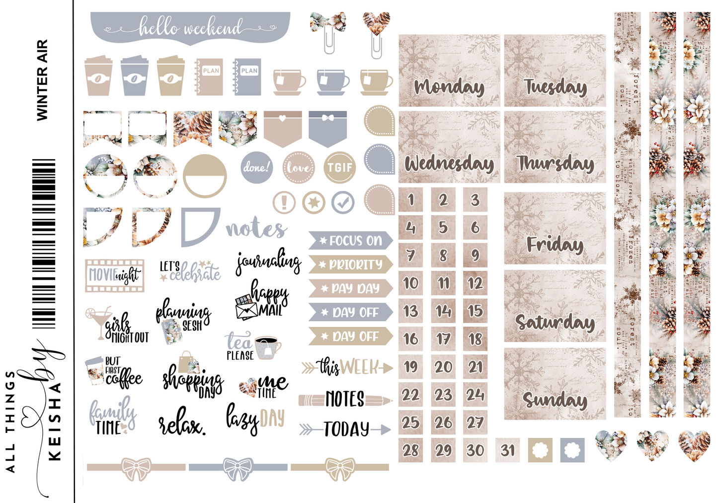 WINTER AIR WEEKLY KIT