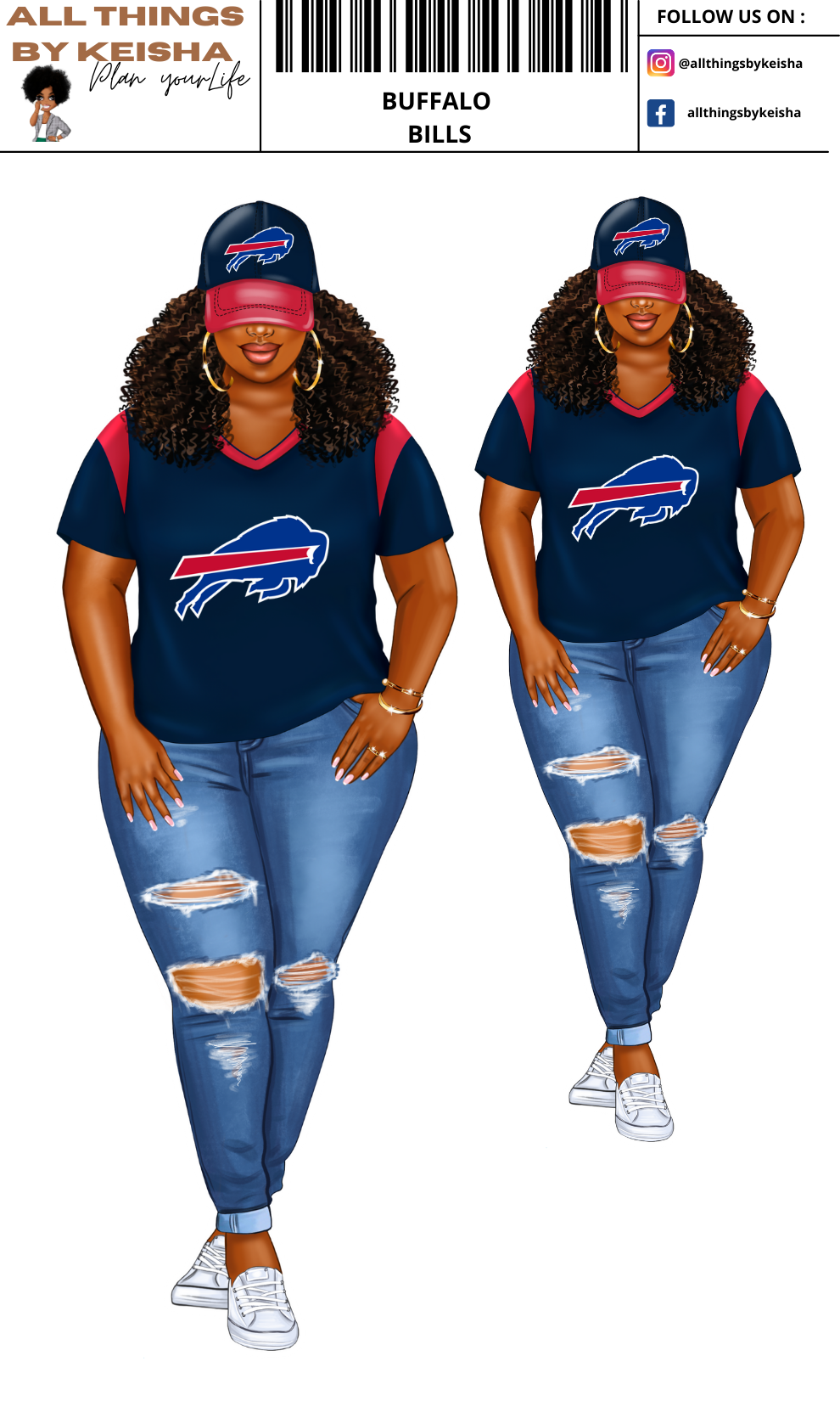 BUFFALO BILLS PLANNER GIRL