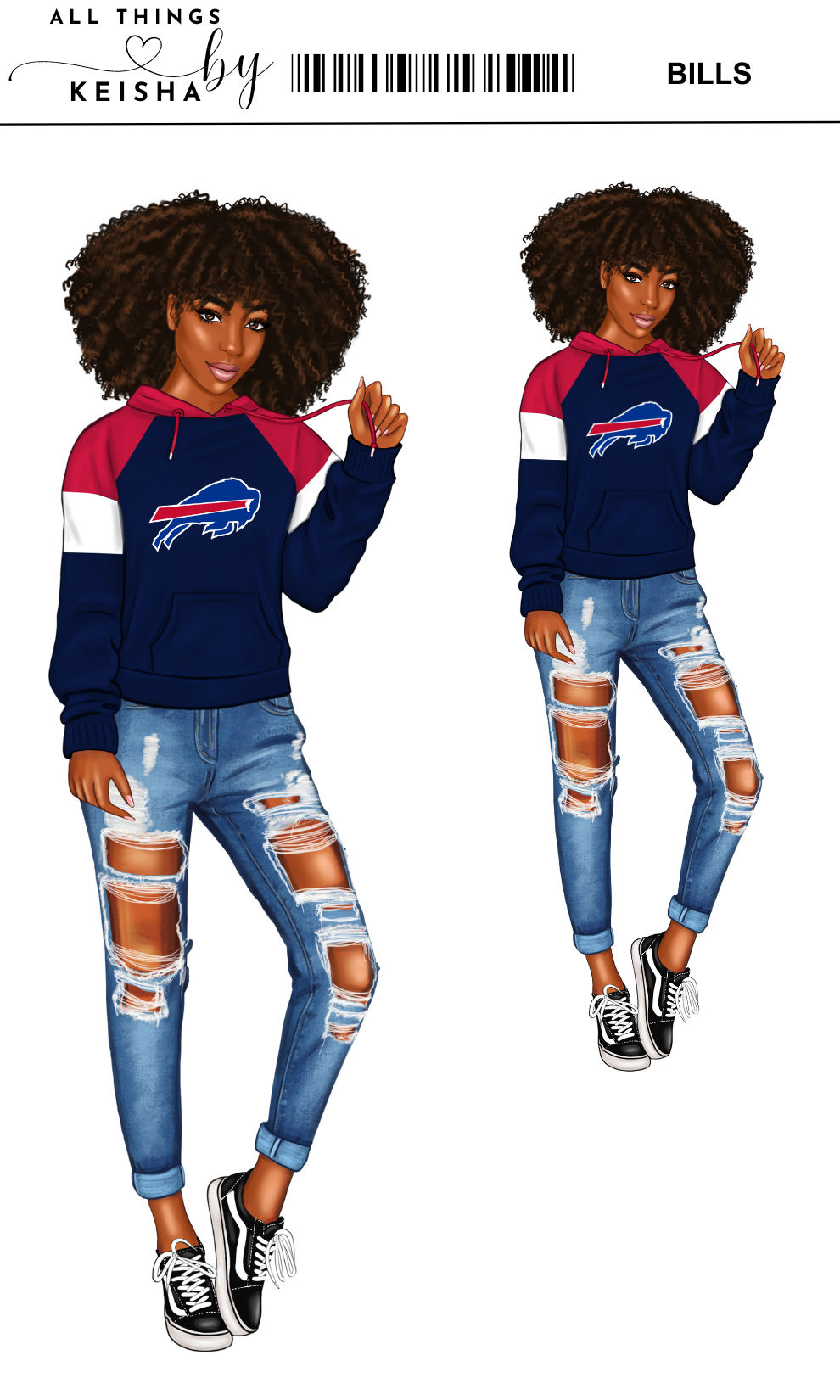 BUFFALO BILLS PLANNER GIRL