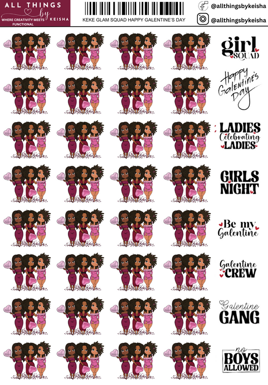 HAPPY GALENTINES DAY  ICONS