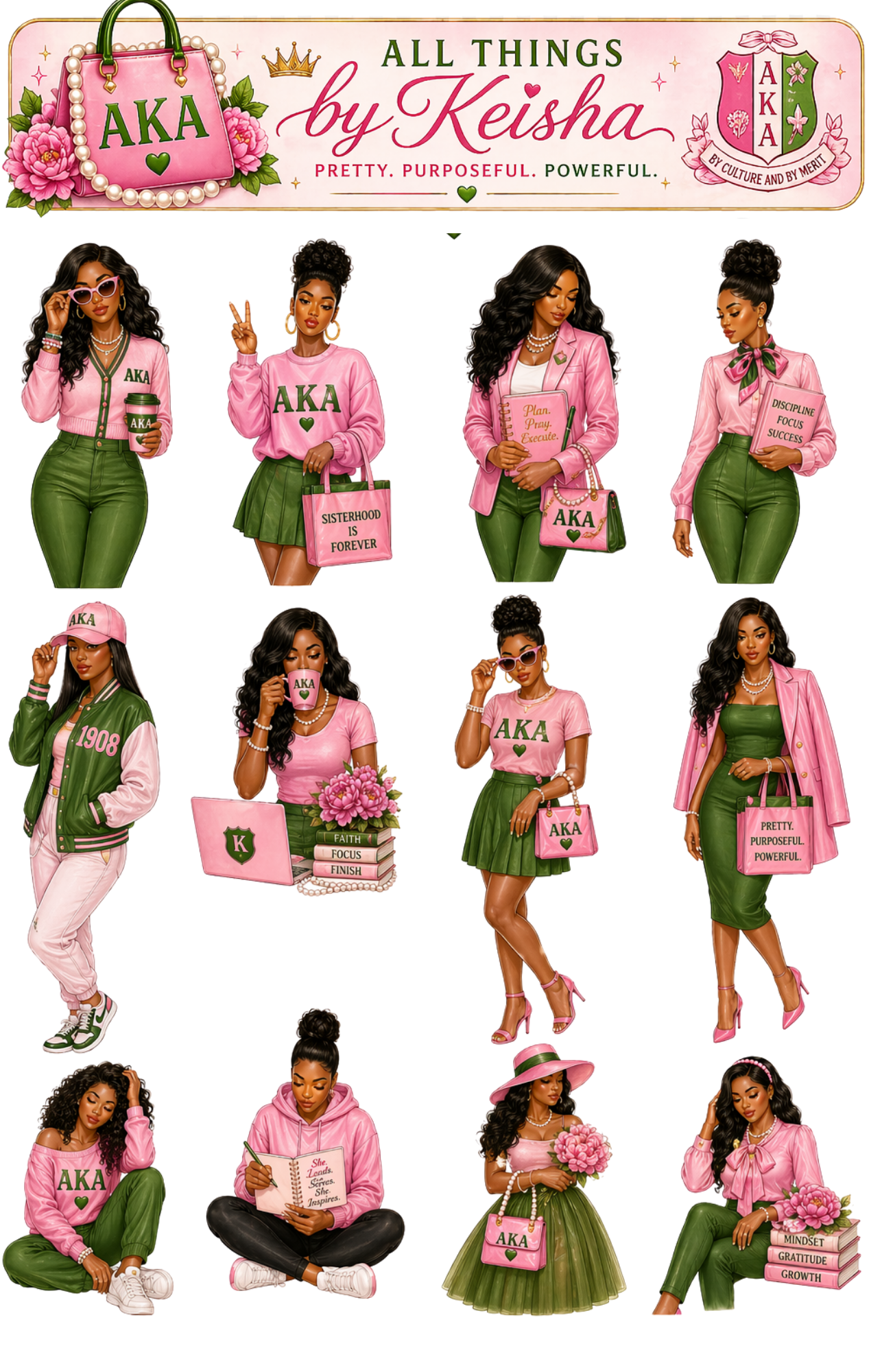 AKA - PRETTY. PURPOSEFUL.  POWERFUL -COLLECTION