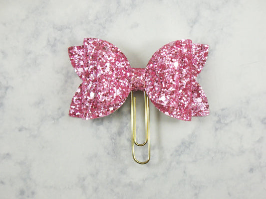SHINE ON ME  GLITTER PAPER CLIP BOWS