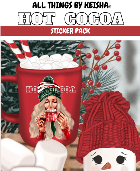 HOT COCOA- LIGHT STICKER PACK