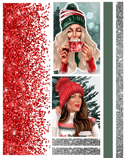 HOT COCOA- LIGHT STICKER PACK