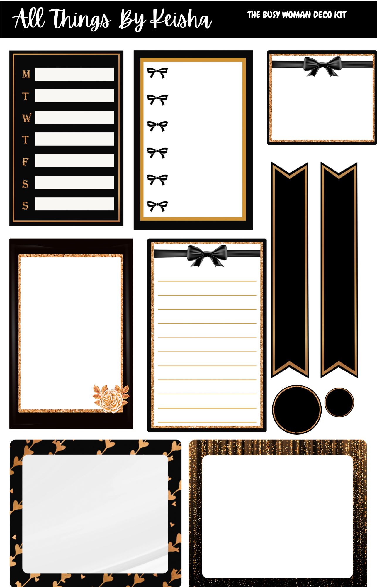 THE BUSY WOMAN DECO KIT