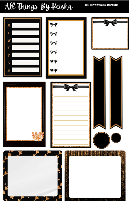 THE BUSY WOMAN DECO KIT