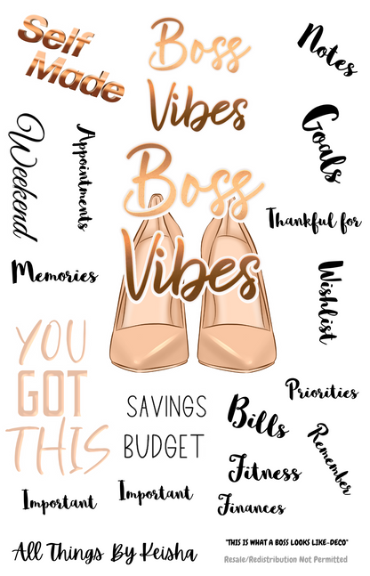 THIS IS WHAT A BOSS LOOKS  LIKE