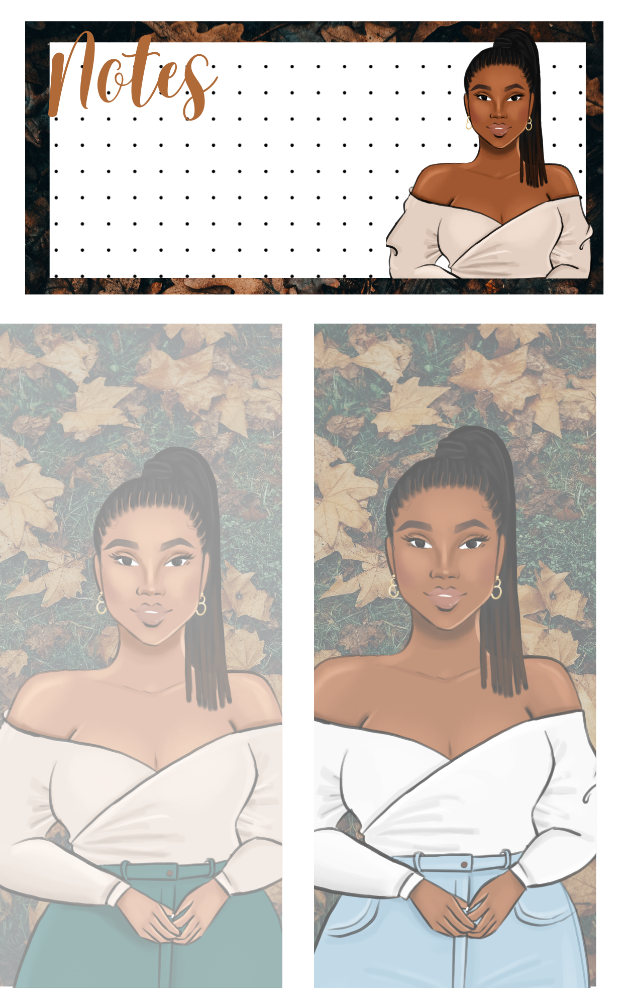 LADY LOCS STICKER PACK