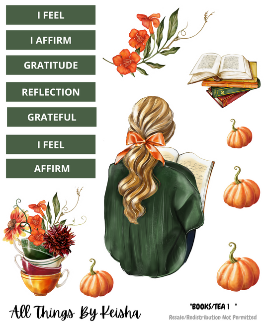 BOOKS/TEA MINI KIT  1