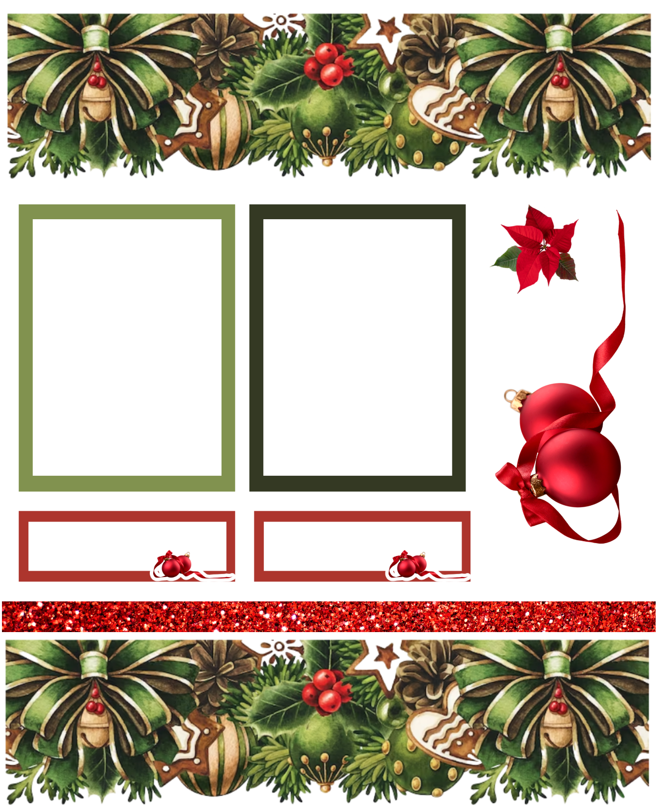 CHRISTMAS DECO STICKER PACK -MINI