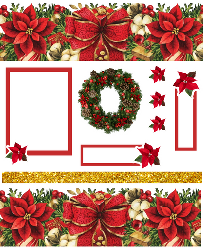 CHRISTMAS DECO STICKER PACK -MINI