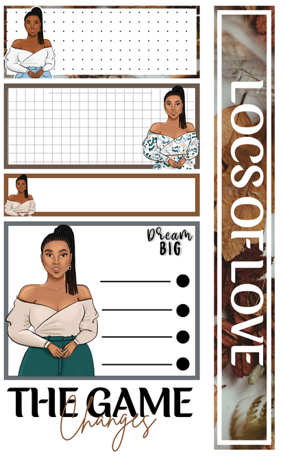 LADY LOCS STICKER PACK