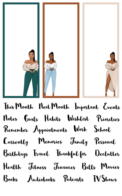 LADY LOCS STICKER PACK