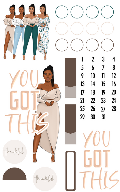 LADY LOCS STICKER PACK