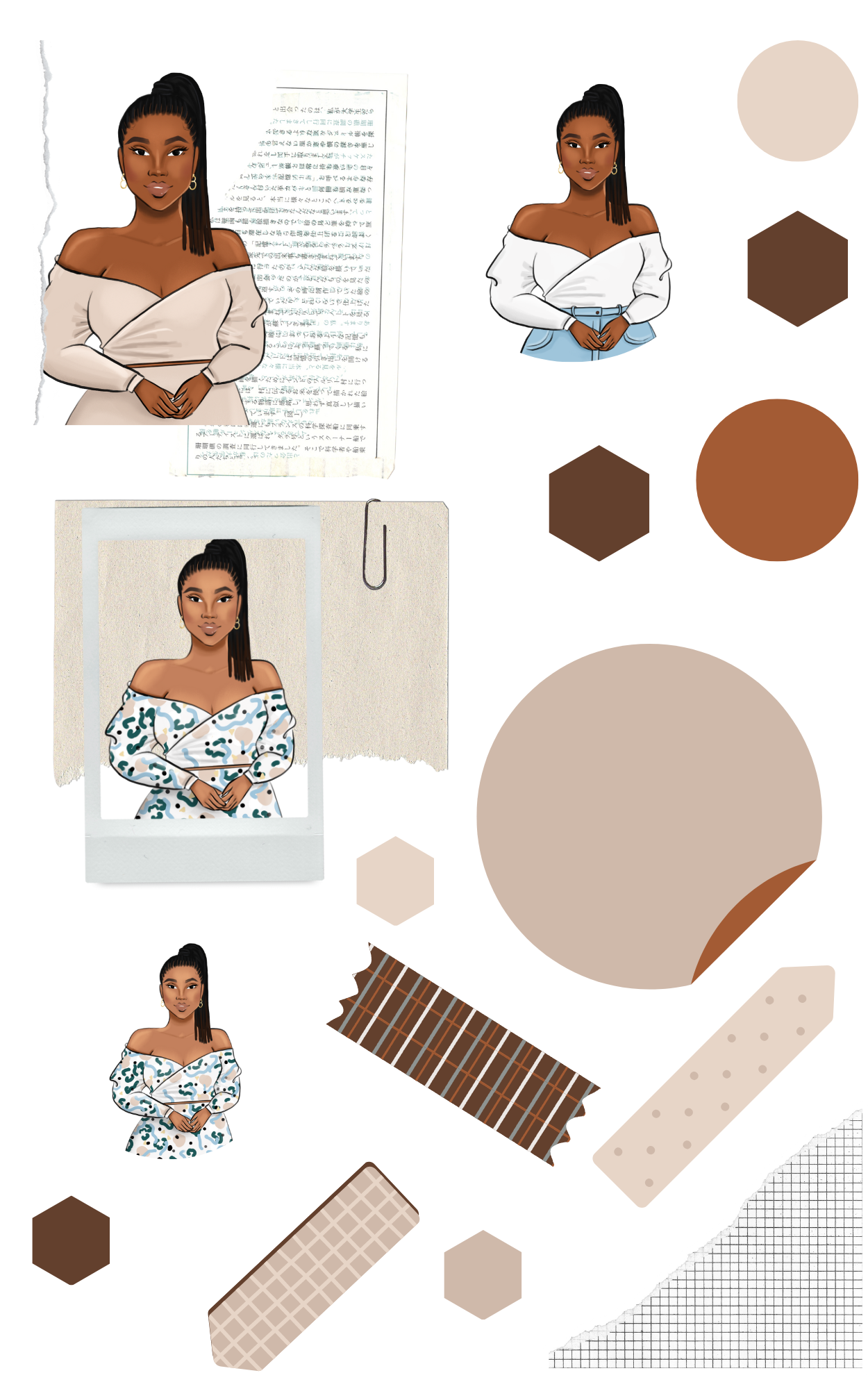 LADY LOCS STICKER PACK