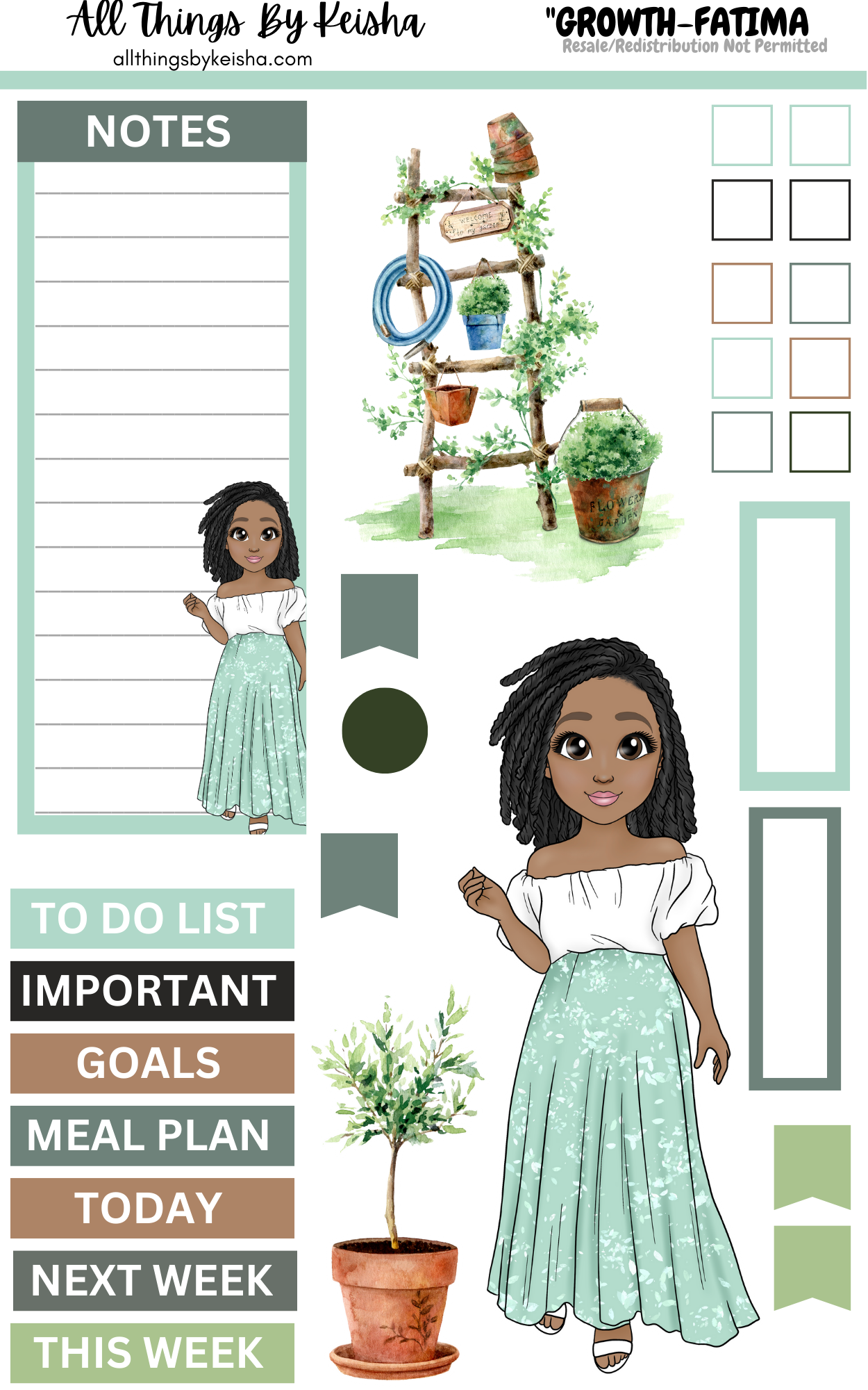 KEISHA LIL FRIENDS- GROWTH COLLECTION