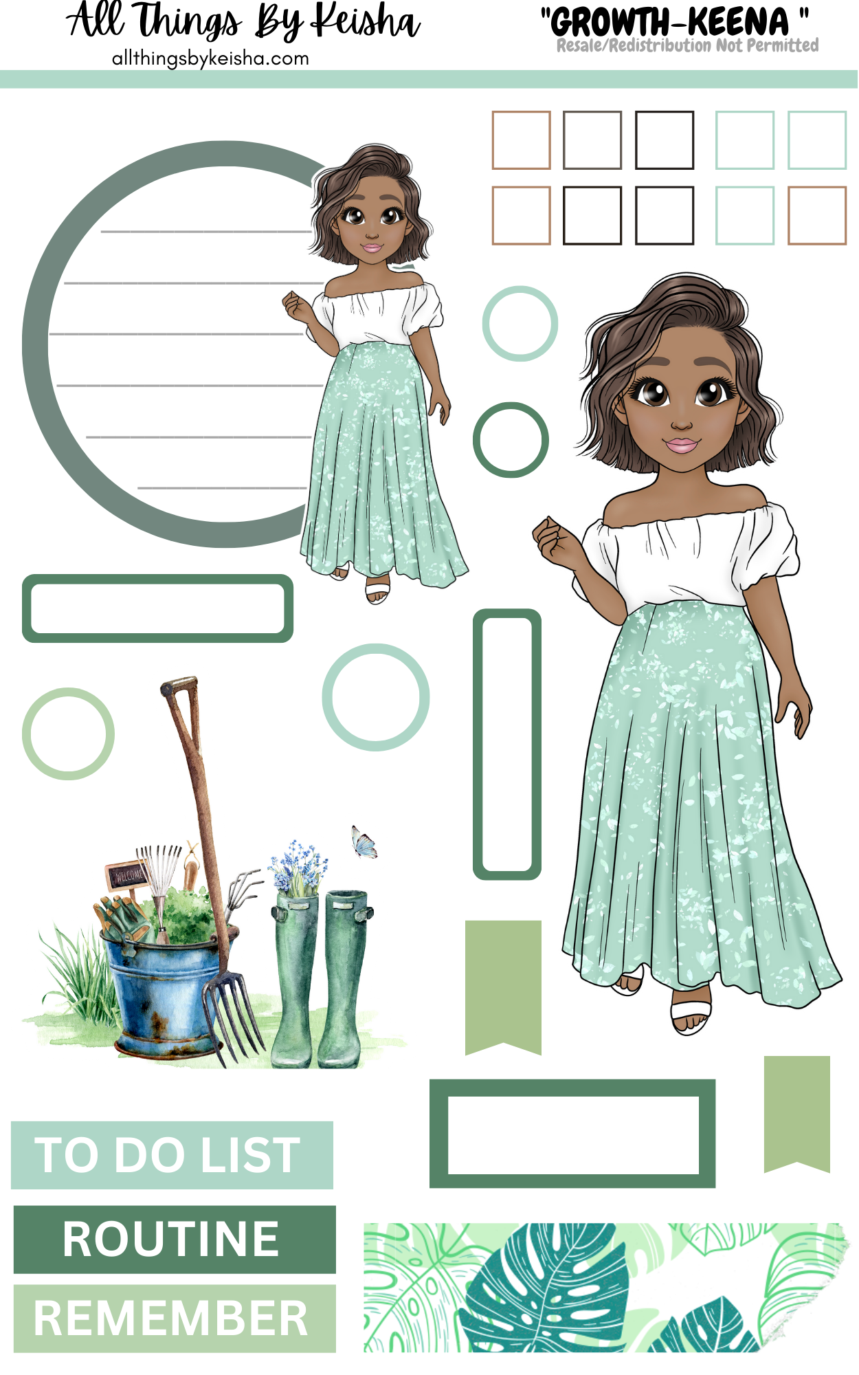 KEISHA LIL FRIENDS- GROWTH COLLECTION