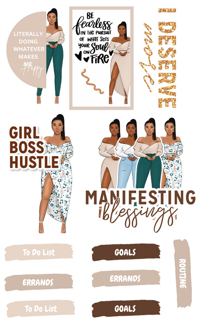 LADY LOCS STICKER PACK