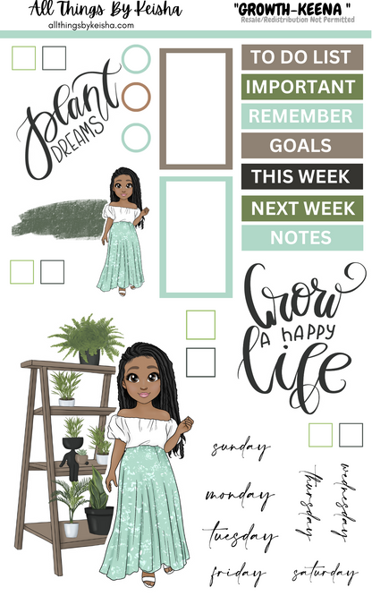 KEISHA LIL FRIENDS- GROWTH COLLECTION