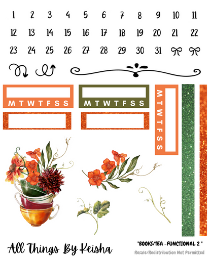 BOOKS/TEA MINI KIT 2