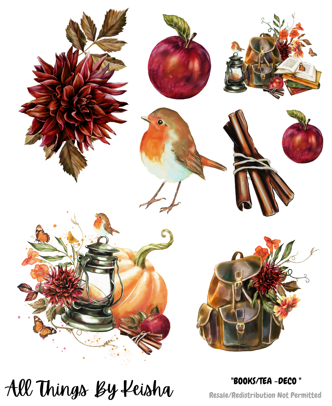 BOOKS/TEA MINI KIT 2