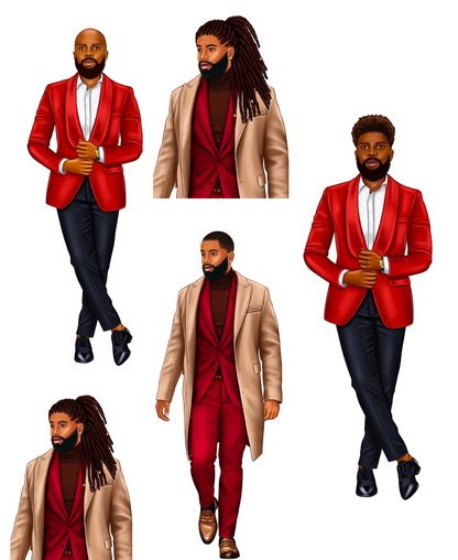 STEP IN THE NAME OF LOVE THEMED STICKER PACK - DARK