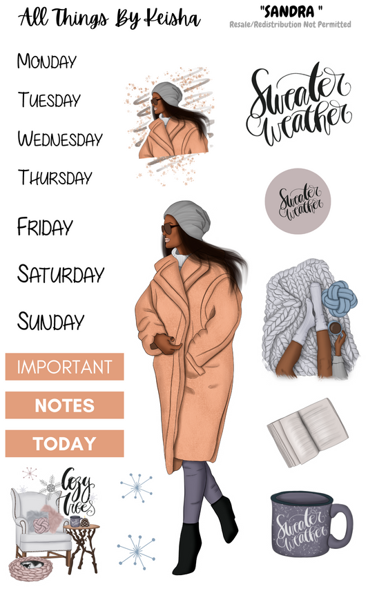 SANDRA FUNCTIONAL KIT/DOLL