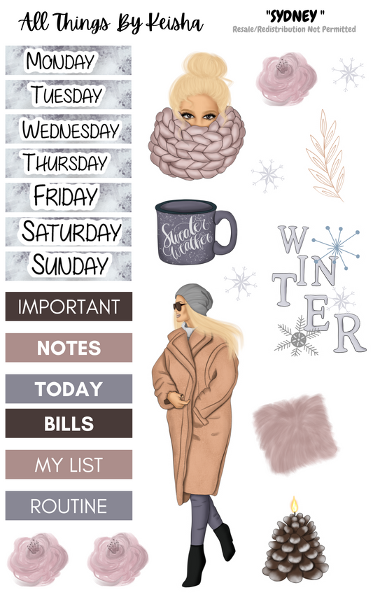 SYDNEY FUNCTIONAL KIT/DOLL