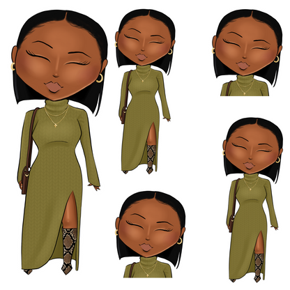 TINY BABES FALL STICKER PACK