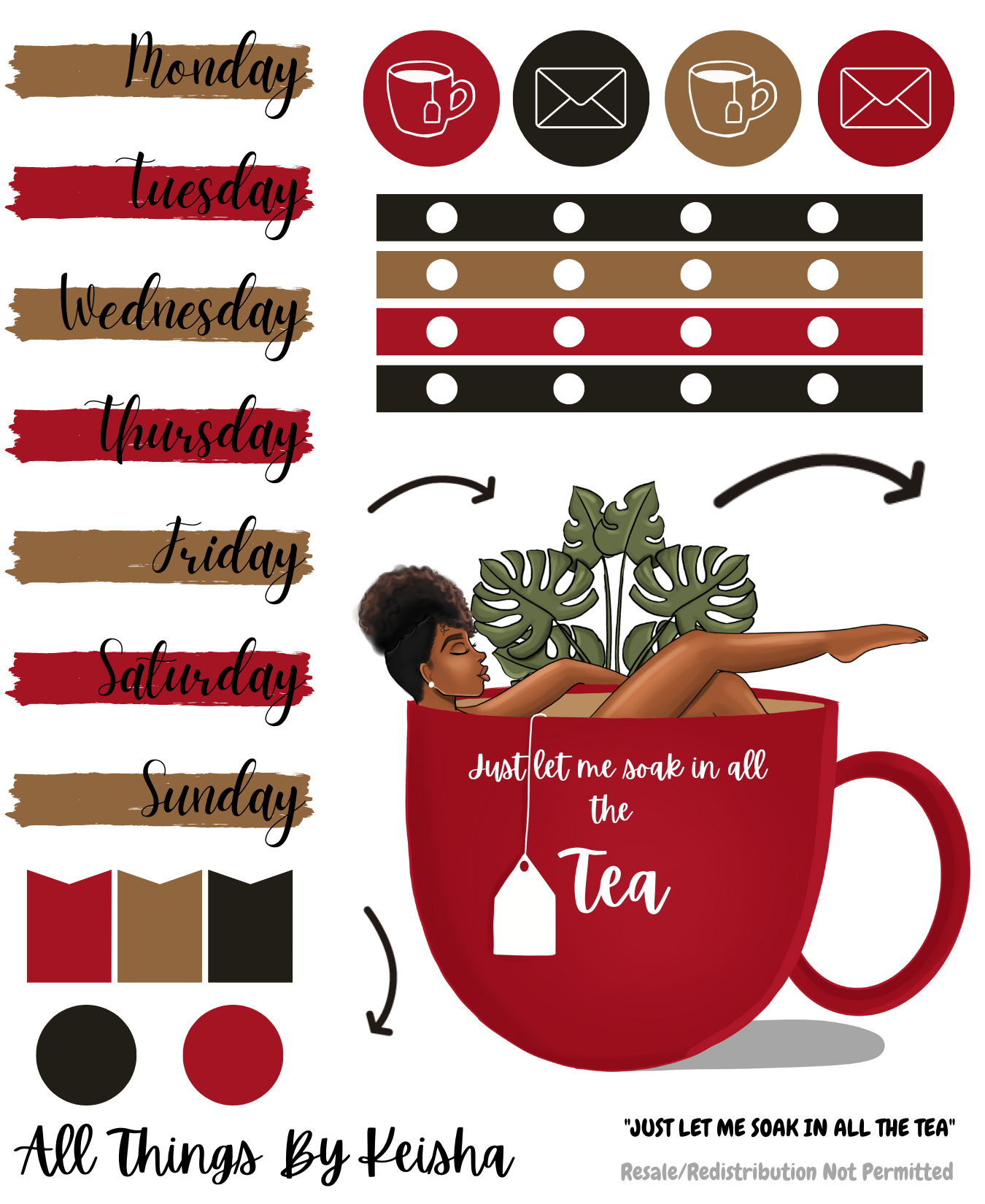 LET'S JUST SOAK IN ALL THIS TEA