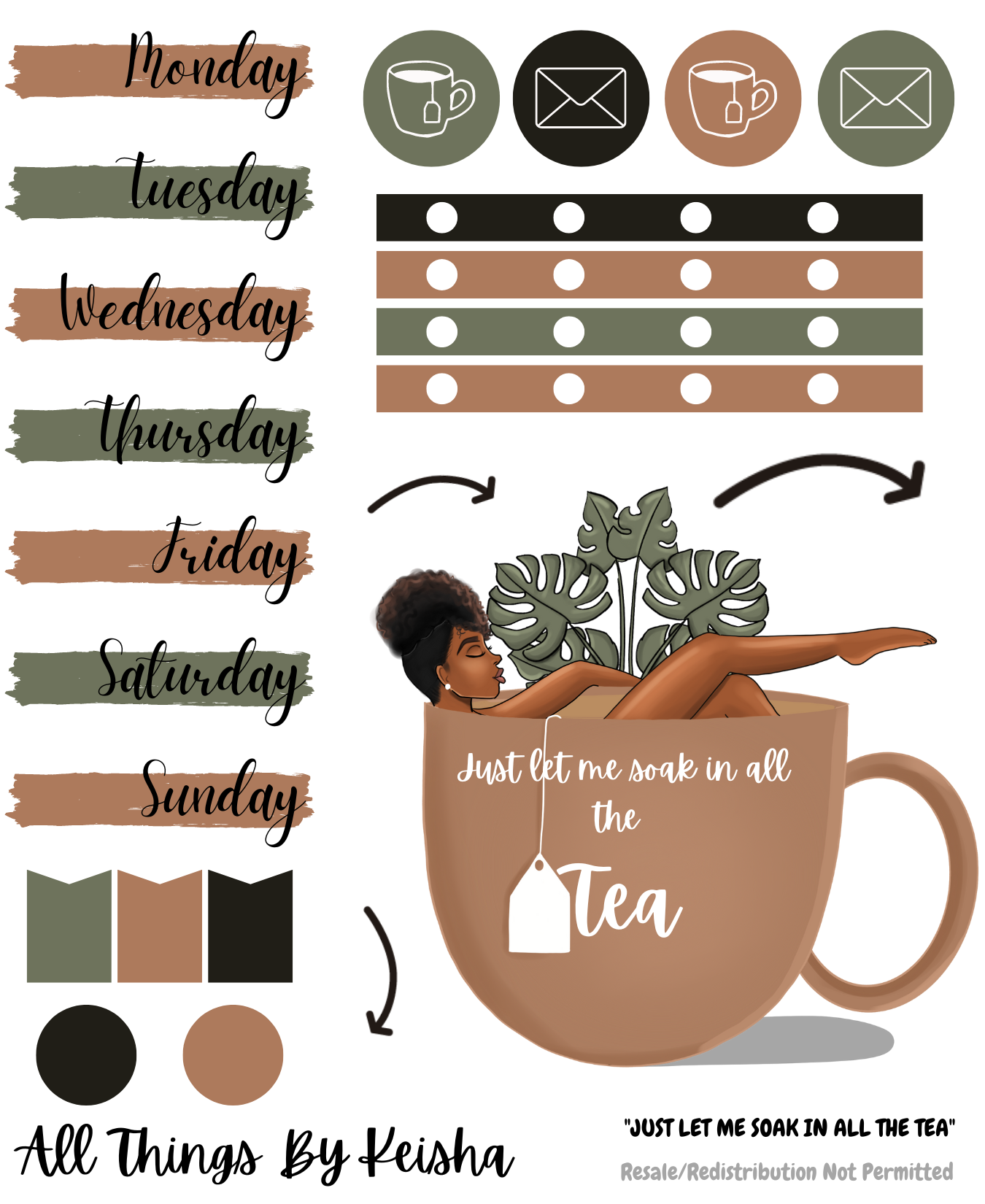 LET'S JUST SOAK IN ALL THIS TEA