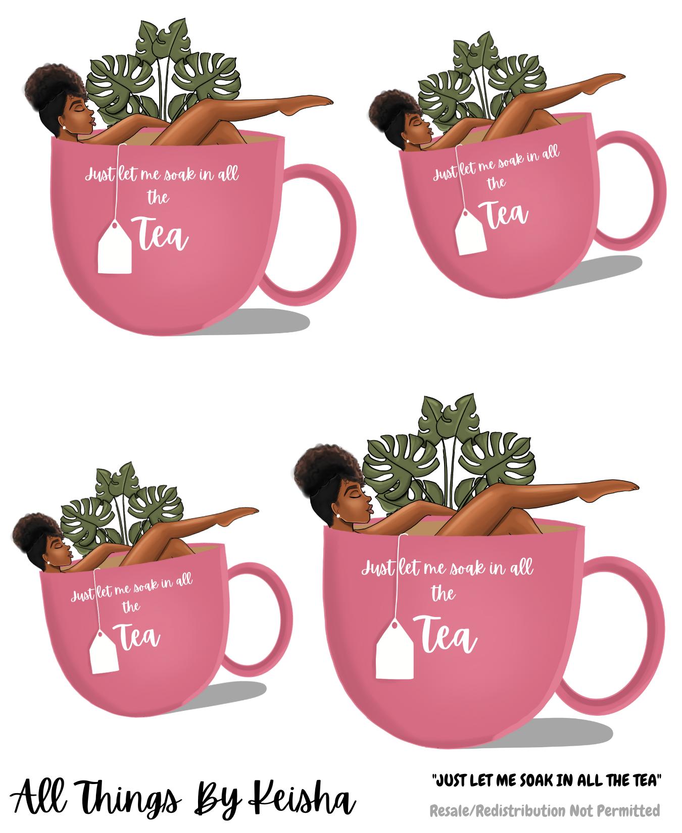 LET'S JUST SOAK IN ALL THIS TEA