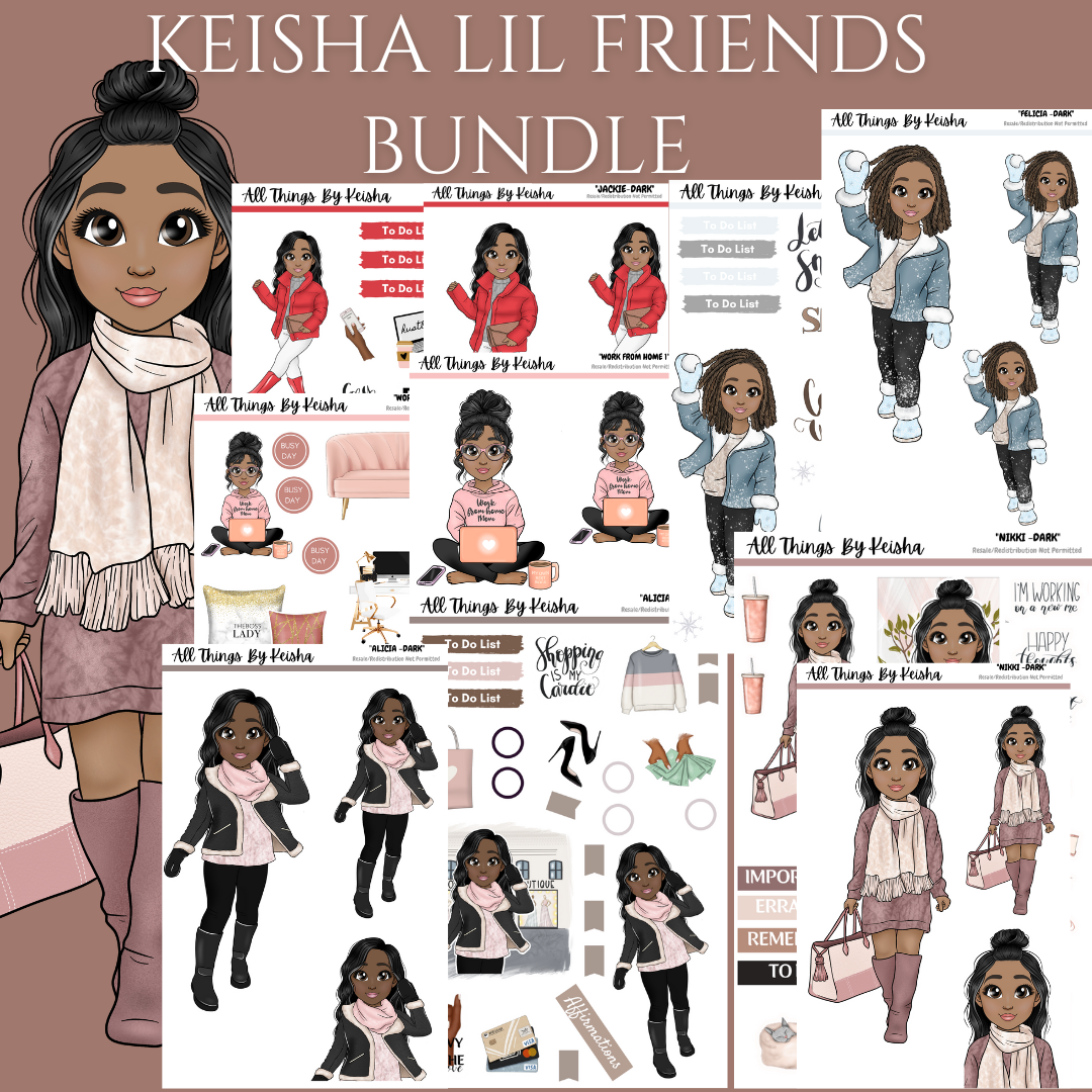 KEISHA LIL FRIENDS BUNDLE MEGA DEAL