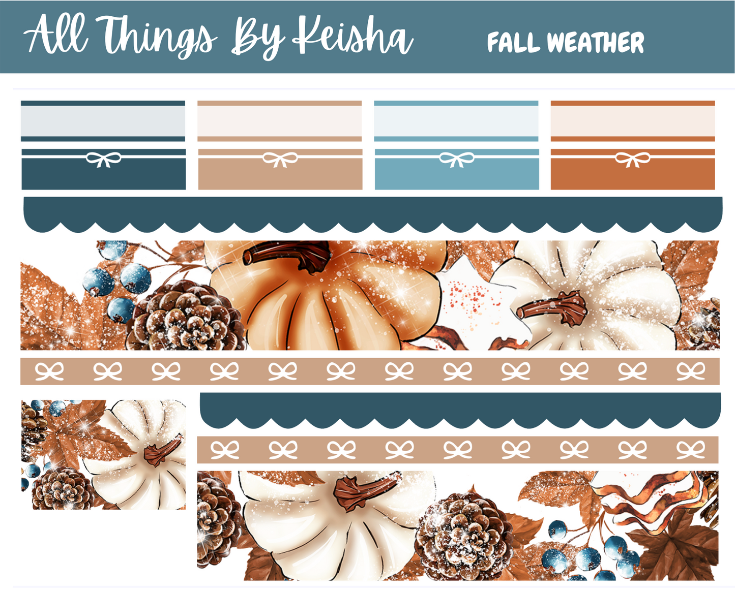 FALL WEATHER FULL STICKER KIT