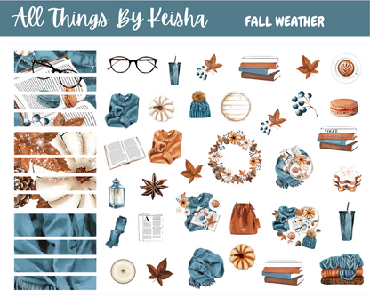 FALL WEATHER FULL STICKER KIT