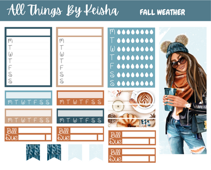 FALL WEATHER FULL STICKER KIT