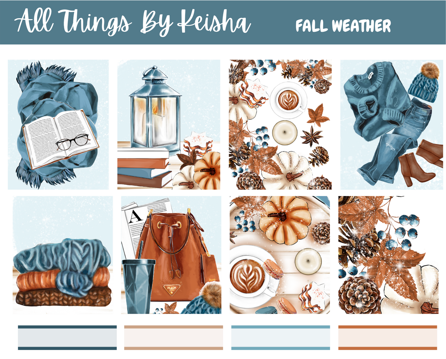 FALL WEATHER FULL STICKER KIT