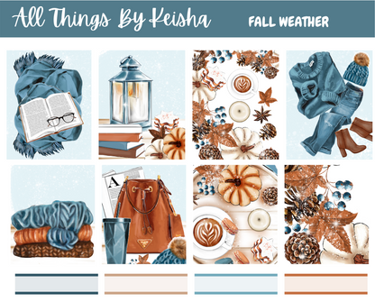 FALL WEATHER FULL STICKER KIT