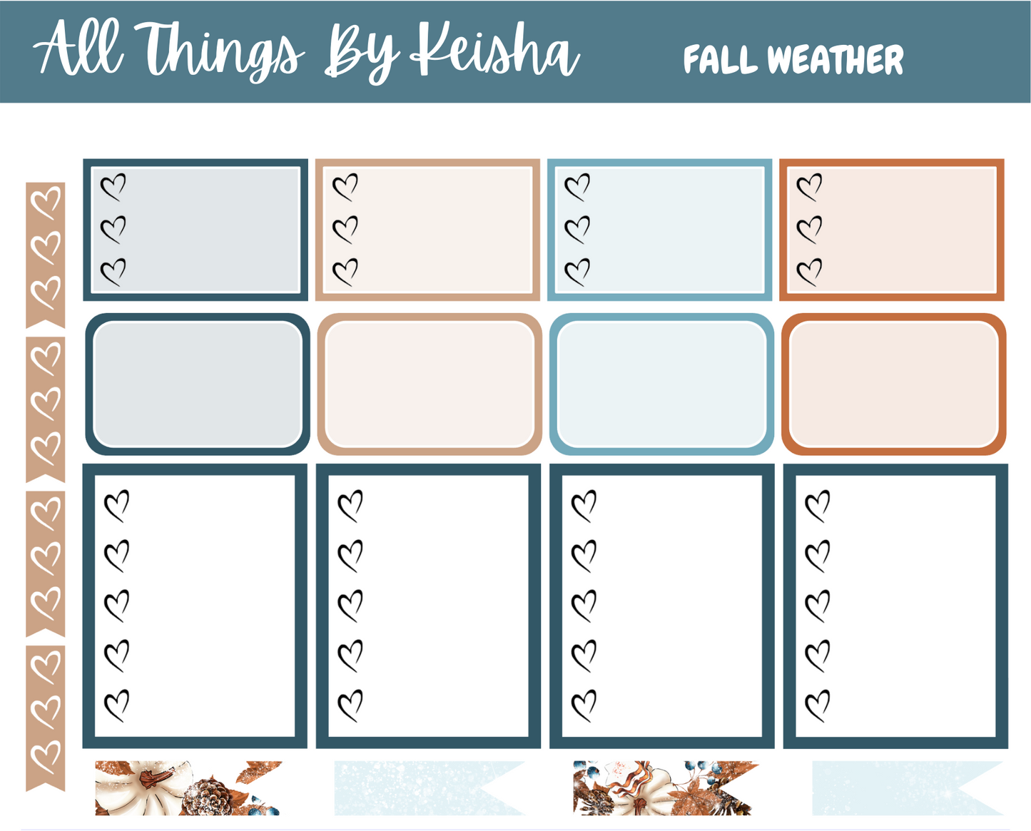 FALL WEATHER FULL STICKER KIT