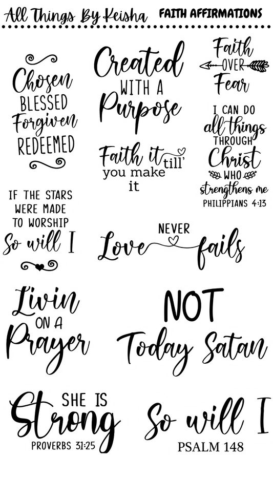 GOING TO CHURCH DECO KITS