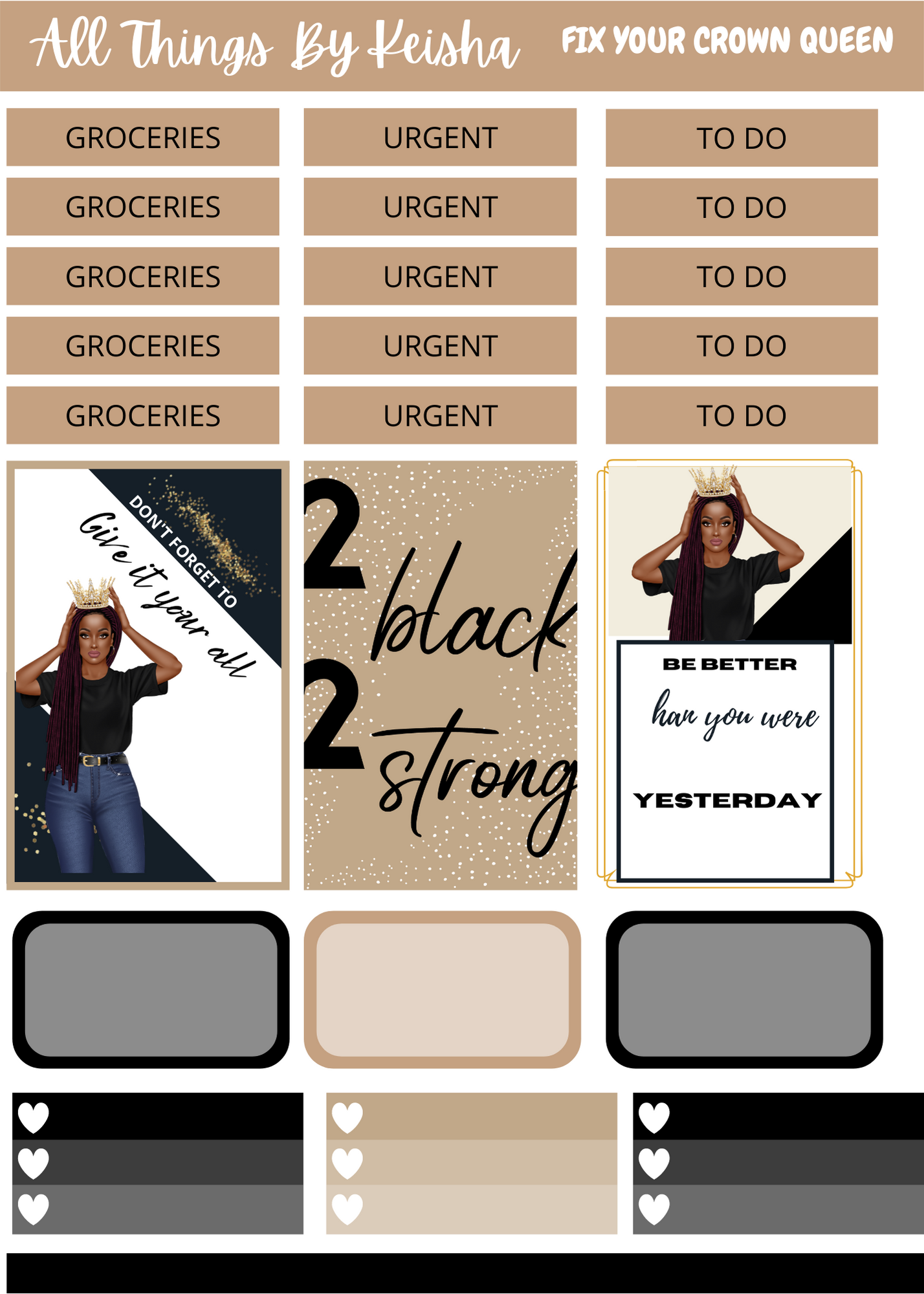 FIX YOUR CROWN QUEEN