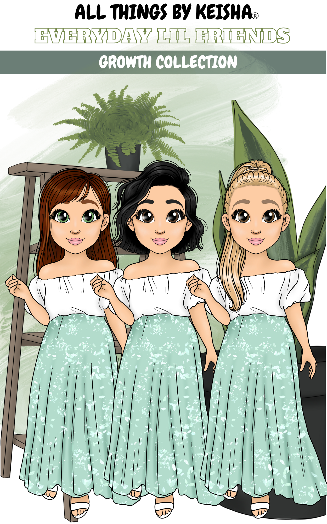 KEISHA LIL FRIENDS- GROWTH COLLECTION